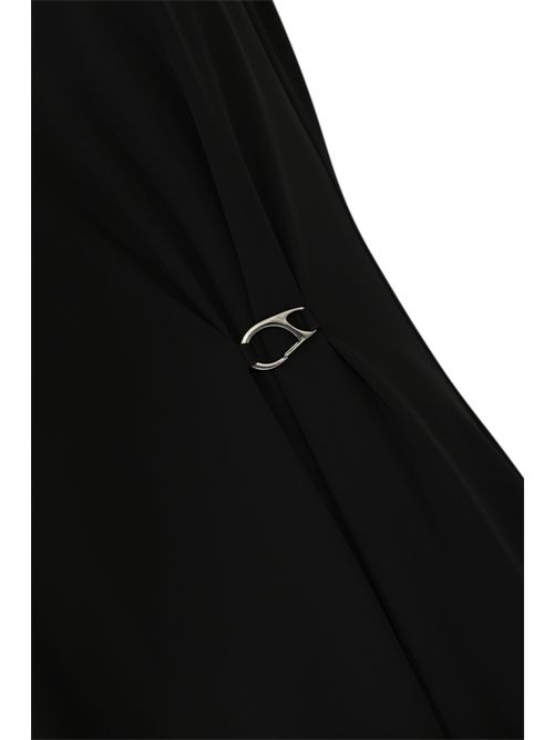 Abito lungo in tessuto tecnico con gancio moschettone Herno | AB000069D 128859300